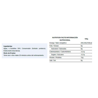L-carnitine 3000 20 X 25 Ml_1