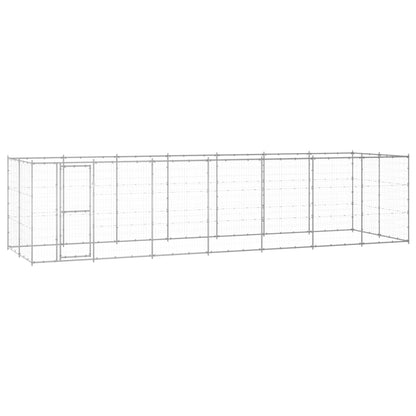 Perrera De Exterior De Acero Galvanizado 16,94 M²_1