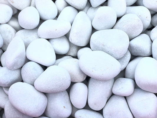 Canto Rodado Blanco Premium Saco 20 Kg. / 6-12 Mm_0
