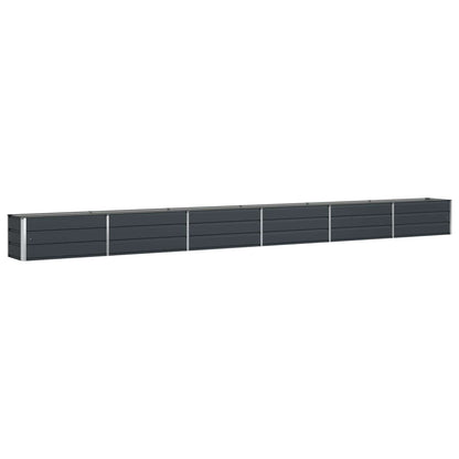 Jardinera Antracita 580 X 50 X 45 Cm Acero Galvanizado_0
