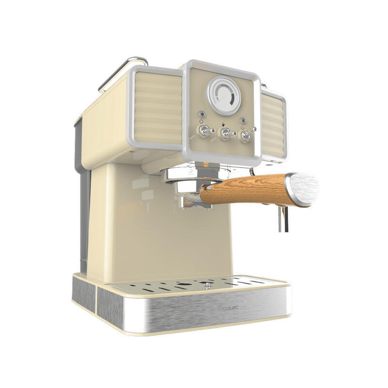Cafetera Cecotec Vintage Espresso 20 Tradizionale Light Yellow_1