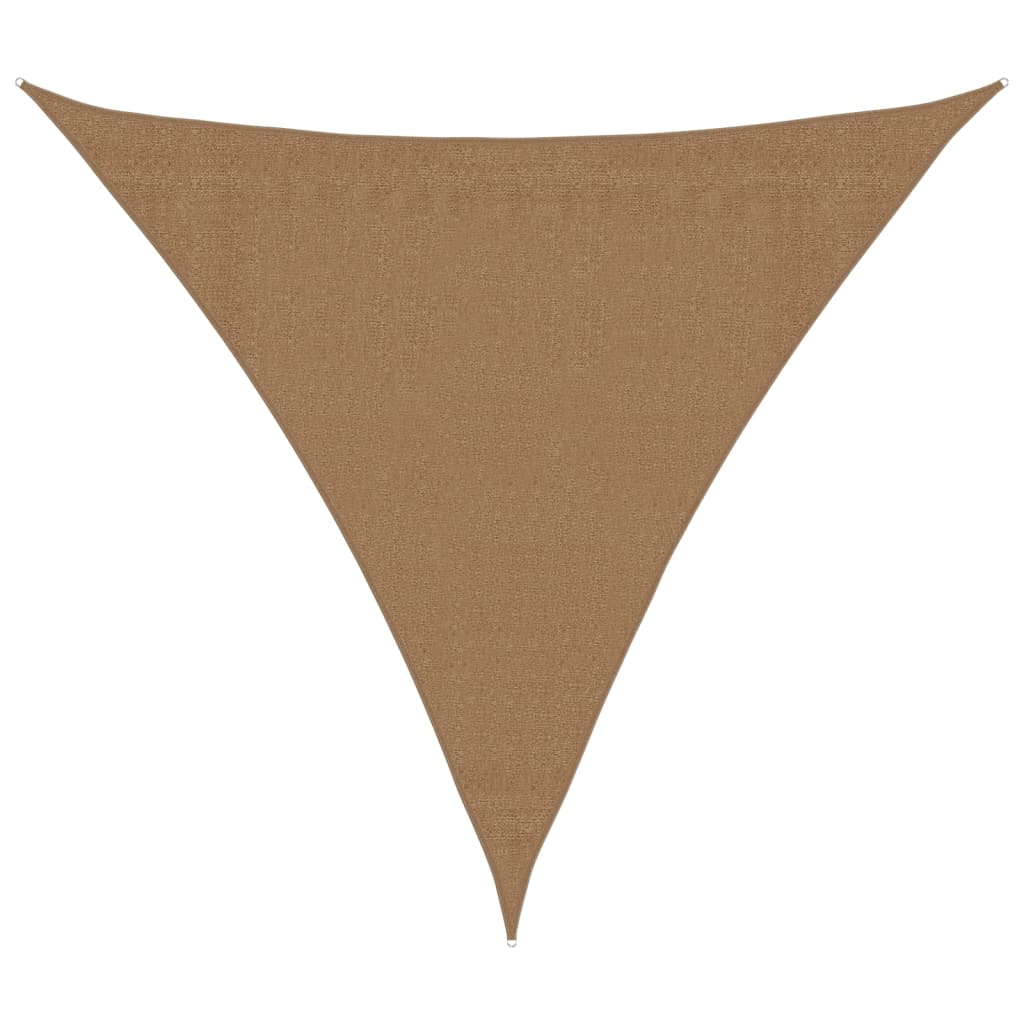 Toldo De Vela Hdpe Gris Taupe 160 G/m² 3,6x3,6x3,6 M_0