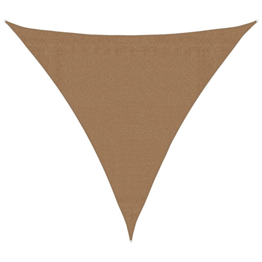 Toldo De Vela Hdpe Gris Taupe 160 G/m² 3,6x3,6x3,6 M_0