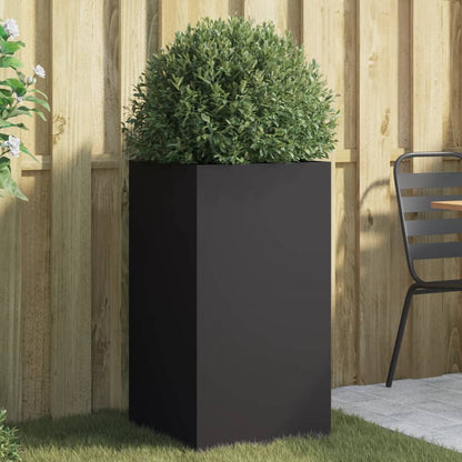 Jardinera Acero Negro 42x38x75 Cm_1