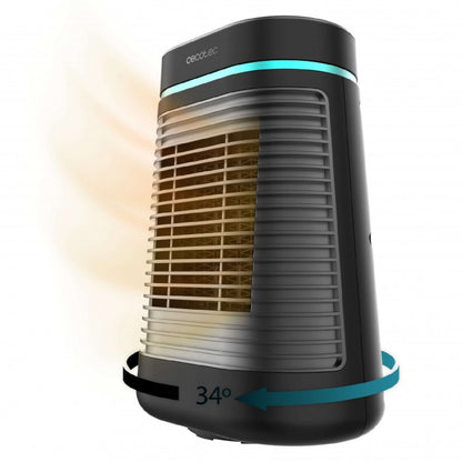 Cecotec Calefactor Cerámico De Sobremesa Readywarm 1550 Max Ceramic Rotate Black_0