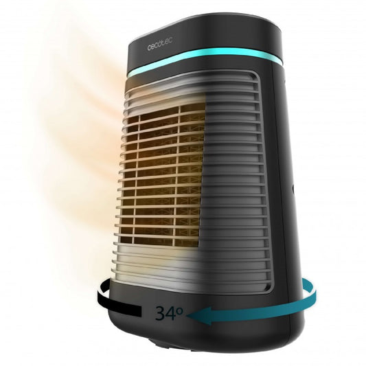 Cecotec Calefactor Cerámico De Sobremesa Readywarm 1550 Max Ceramic Rotate Black_0