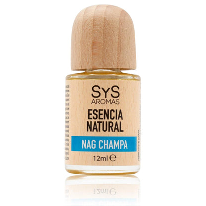 Esencia Natural Nag Champa SYS Aromas 12 ml | Aroma Floral y Oriental | Para Quemadores y Humidificadores_0