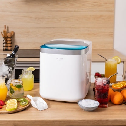 Máquina De Hacer Hielo Chillin' Ice 1500. 150 W, Capacidad De Producción Diaria De 15 Kg, Display Táctil, Control Con App, Ventana De Control, Autol_2