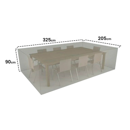 Funda Protectora Mesa Rectangular 325x205x90 Cm Nortene_1