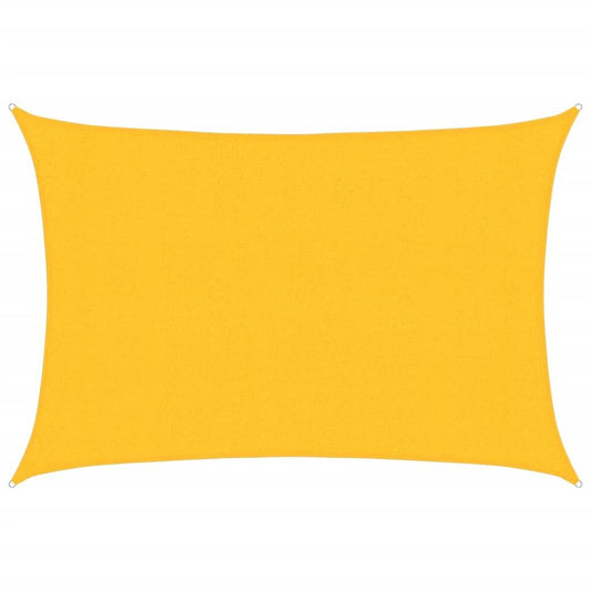 Vidaxl Toldo De Vela Hdpe Amarillo 160 G/m² 3x4 M_0