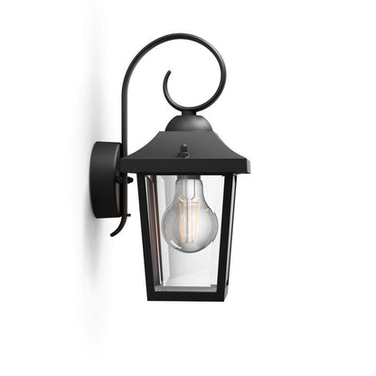Aplique E27 Negro Buzzard Philips_0