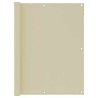 Vidaxl Toldo Para Balcón Tela Oxford Crema 120x500 Cm_0