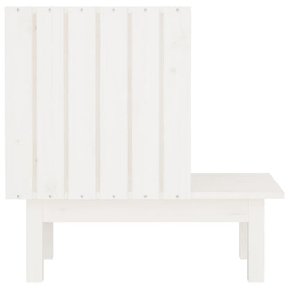 Vidaxl Casa Para Gatos De Madera Maciza De Pino Blanco 60x36x60 Cm_4