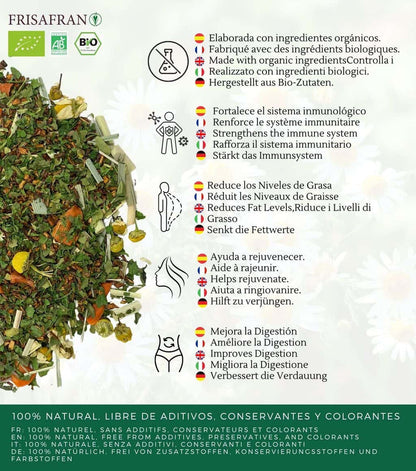 Infusión Bienestar Alcalino Granel Ecológica | Frisafran 100 G_2