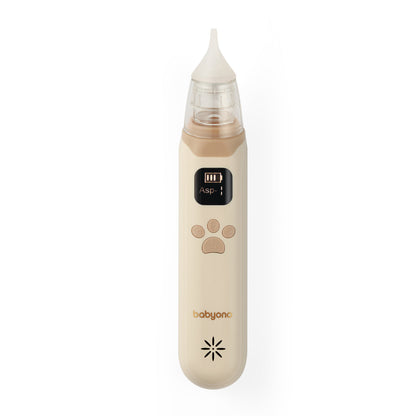 Babyono Aspirador Nasal Eléctrico Ultrasilencioso Beige_1
