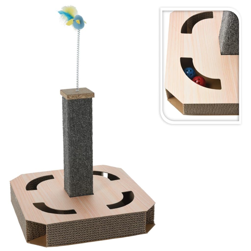 Pets Collection Poste Rascador Para Gatos Natural 40x40x40 Cm_1