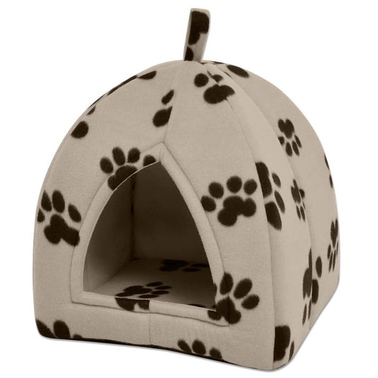 Vidaxl Cama Cubo Para Gatos Tamaño L Beige_0