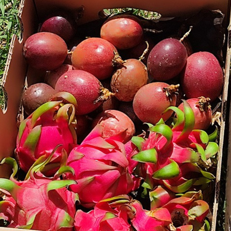 Pack 4kg Maracuyá Y Pitahaya (fruta Del Dragón)_1