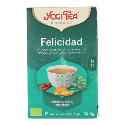 Yogi Tea BIO Felicidad 17 bolsitas