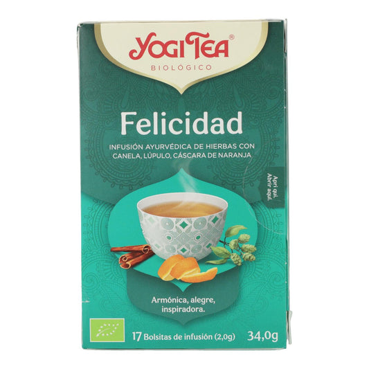 Yogi Tea BIO Felicidad 17 bolsitas