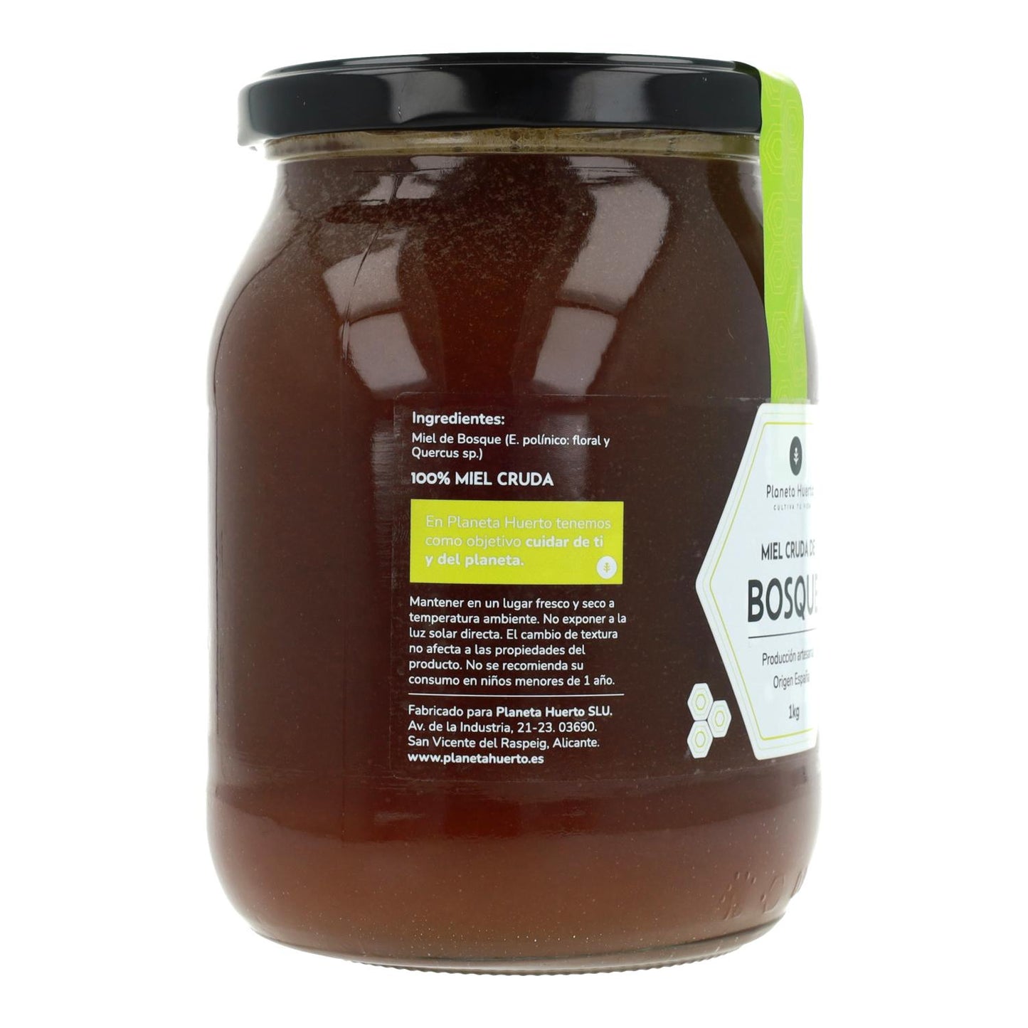 Miel Cruda de Bosque Planeta Huerto 1 Kg