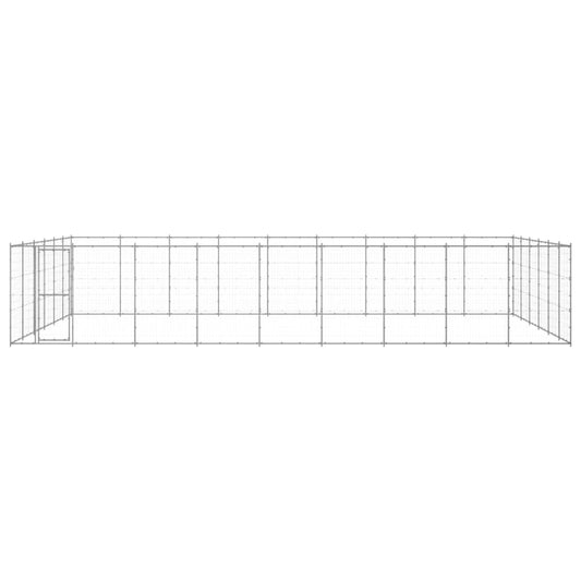 Perrera De Exterior De Acero Galvanizado 65,34 M²_0