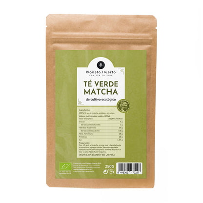 Té Matcha en polvo ECO Planeta Huerto 250 g