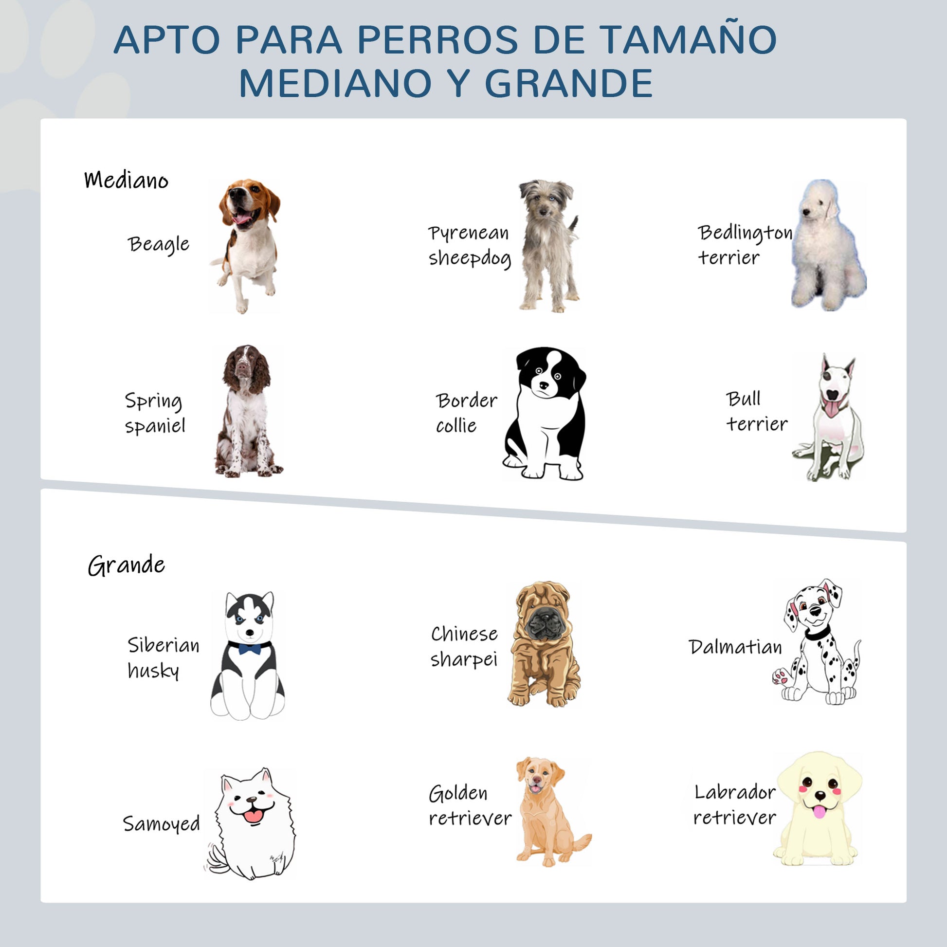 Pawhut Comedero Para Perros Elevado Con 2 Cuencos Acero Inoxidable 58x30x35,5 Cm_5