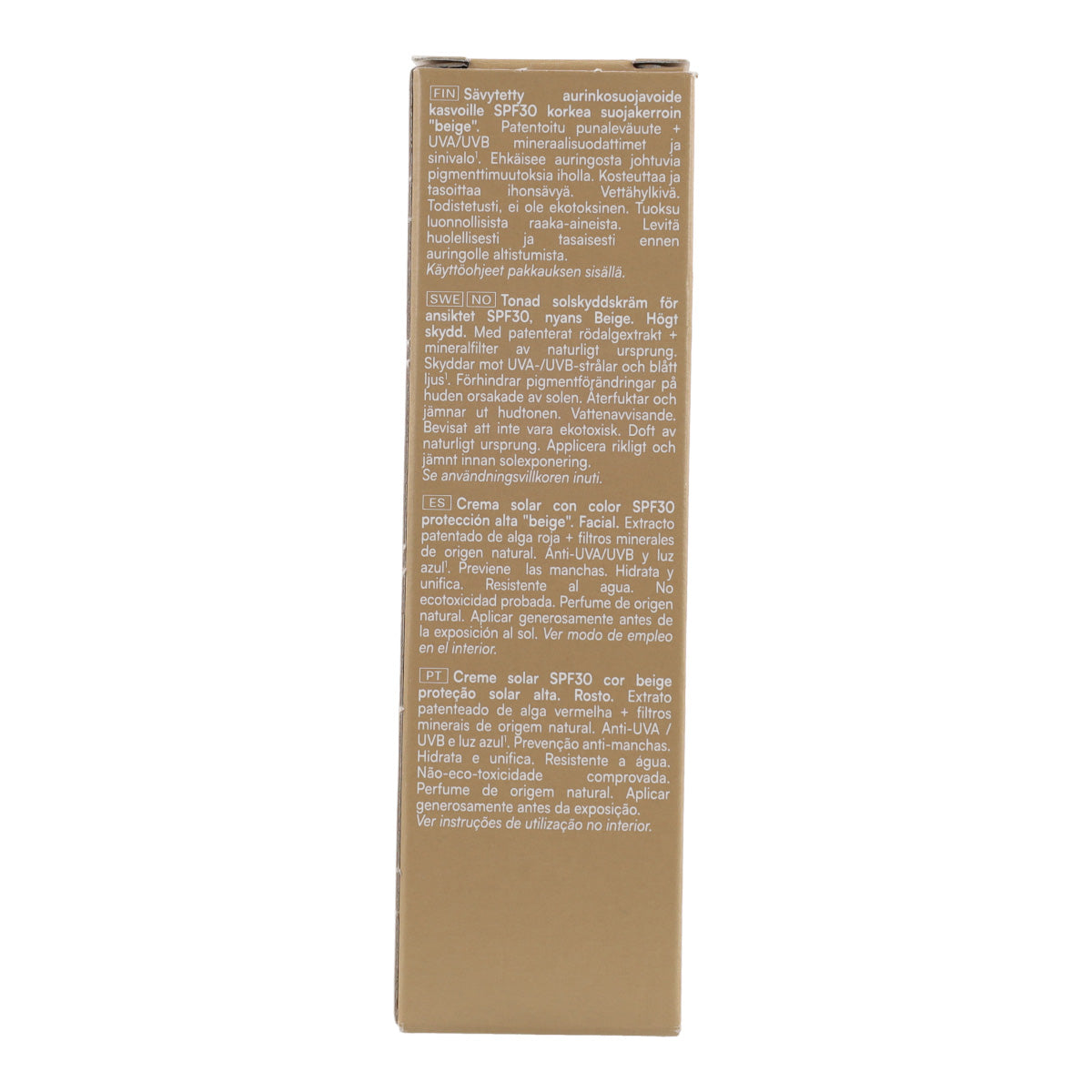 Crema Protector Solar Facial Color Beige SPF30 Alga Maris 50 ml