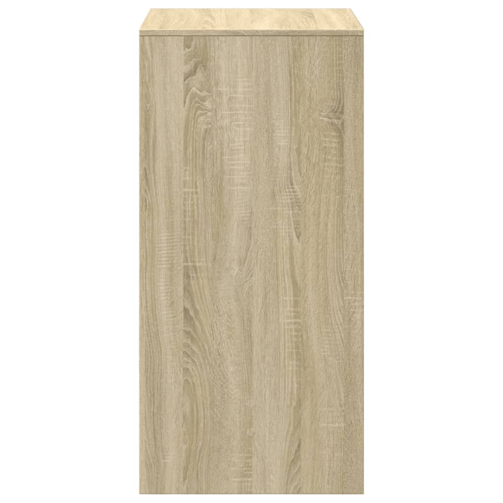 Mesa Alta De Bar Madera Ingeniería Roble Sonoma 51x50x103,5 Cm_3