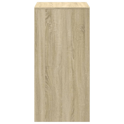 Mesa Alta De Bar Madera Ingeniería Roble Sonoma 51x50x103,5 Cm_3