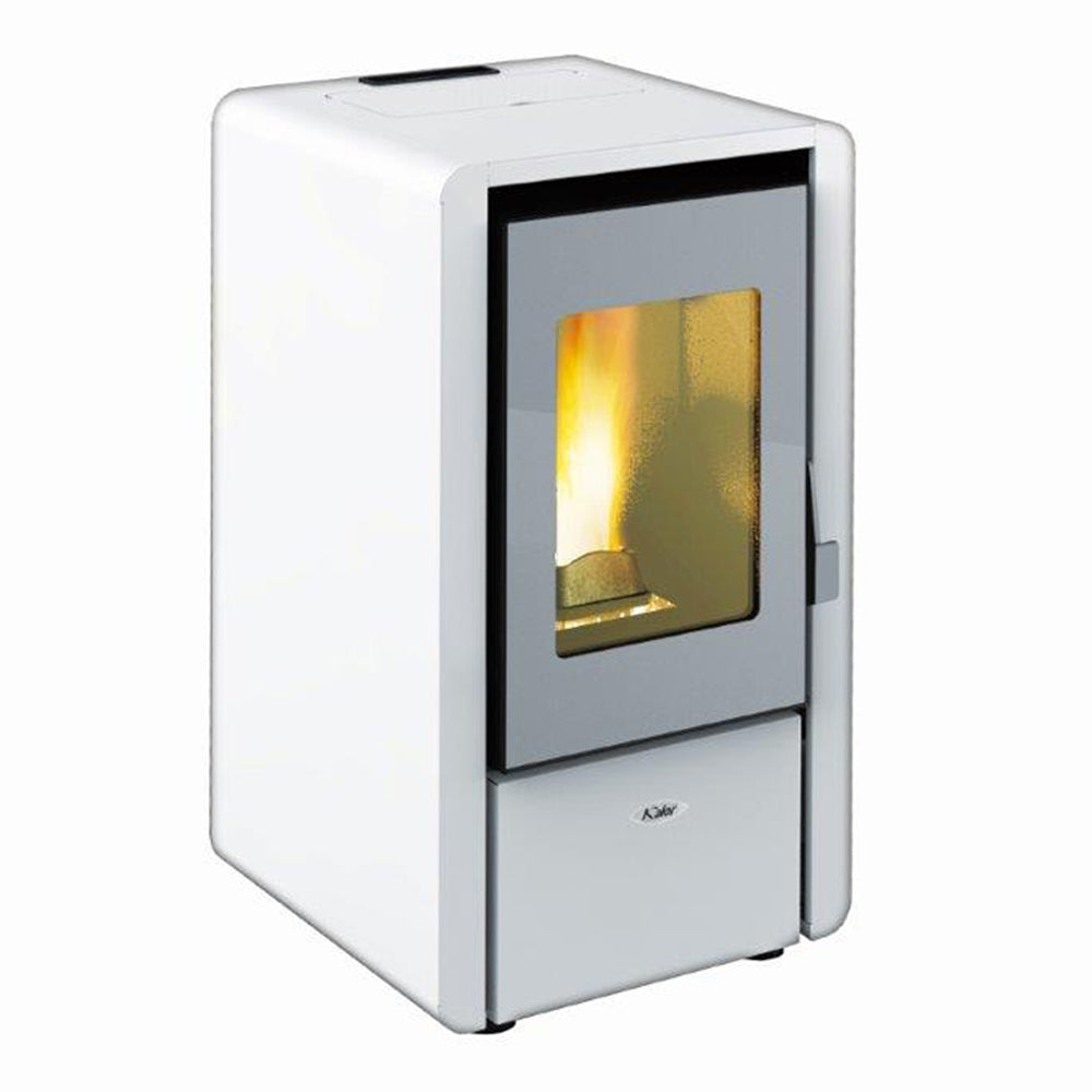 Estufa De Pellets Petit - 7 Kw - Blanco_0