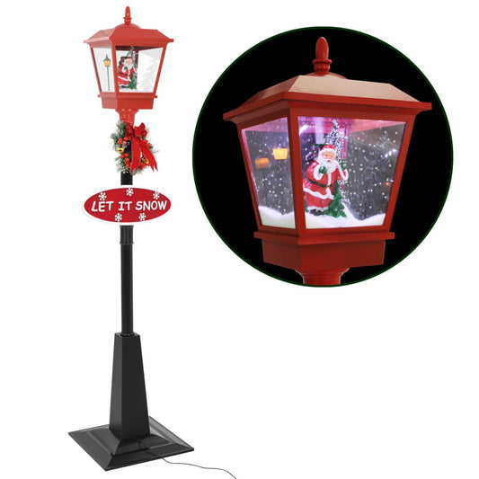 Vidaxl Farola De Navidad Con Papá Noel Y Led 180 Cm_0