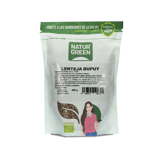 Lentejas Dupuy Naturgreen, 500 g