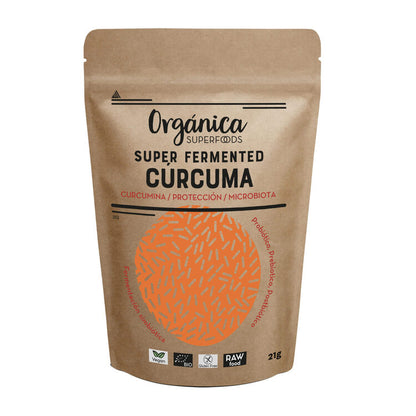 Cúrcuma Fermentada Raw Sin Gluten Bio 90g_0