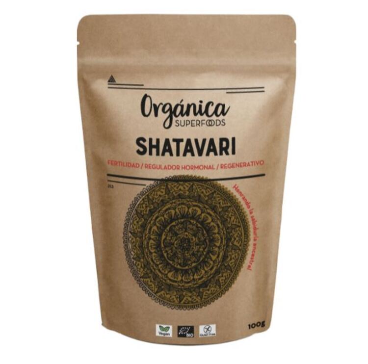 Shatavari Bio En Polvo - Orgánica Superfoods_0