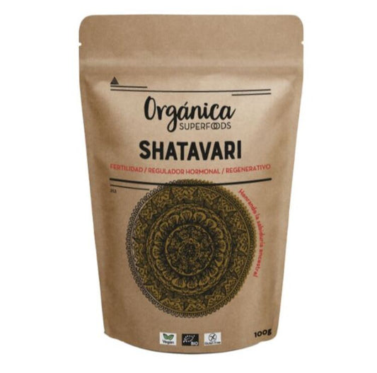 Shatavari Bio En Polvo - Orgánica Superfoods_0