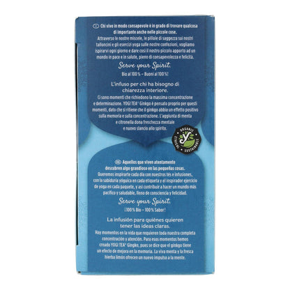 Yogi Tea BIO Gingko 17 bolsitas