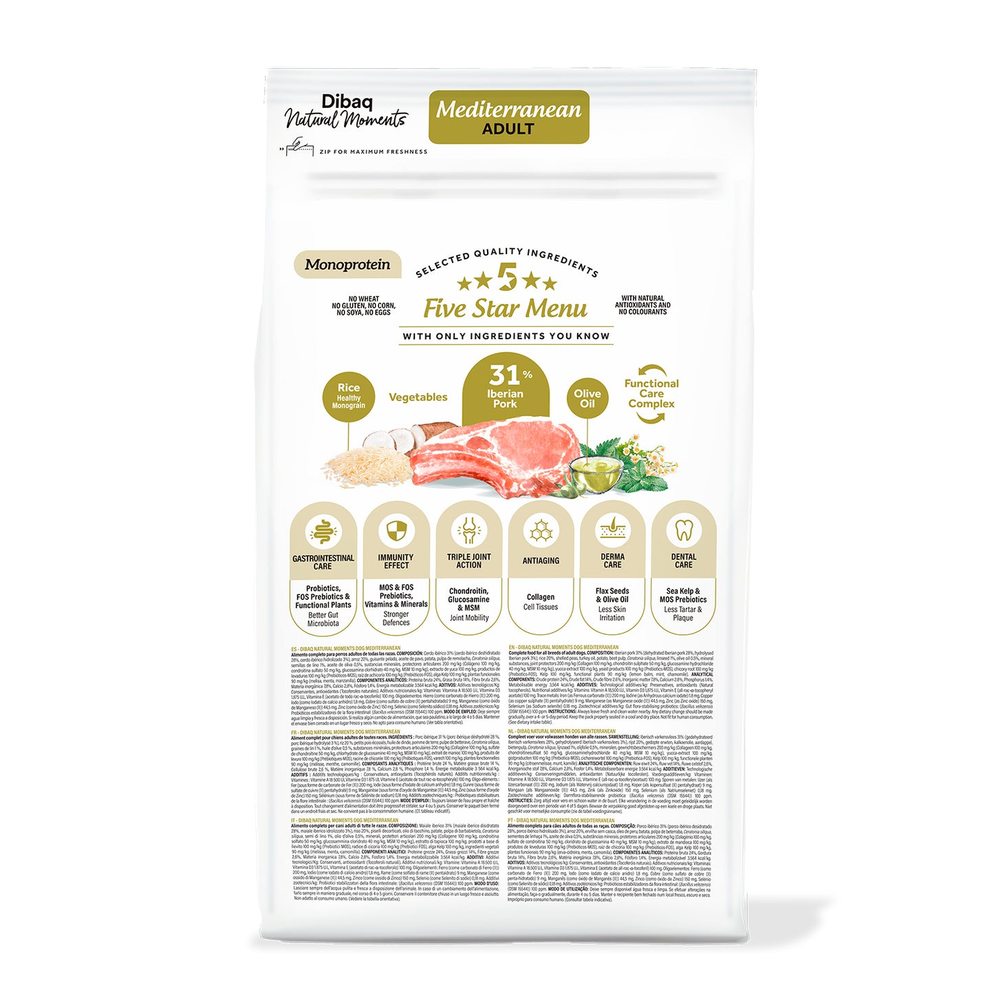 Dibaq Natural Moments 5 Star Mediterranean 2 Kg_1
