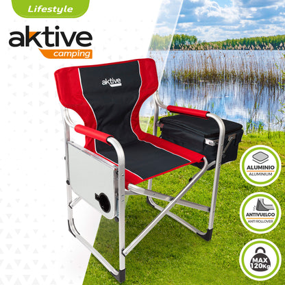 Pack 2 Sillas Camping Director C/mesa Y Bolsa Térmica Aktive_1
