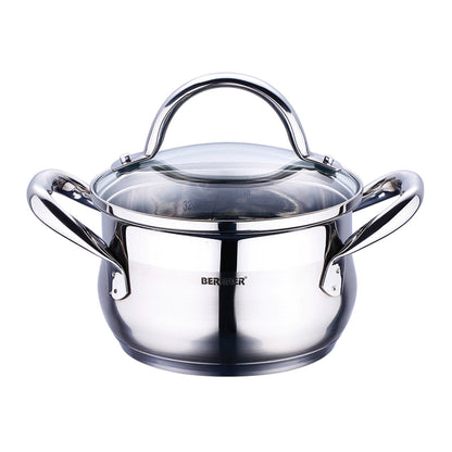 Bergner - Cacerola 20x11.5cm 3.3l C/t  Gourmet Acer.inox_0