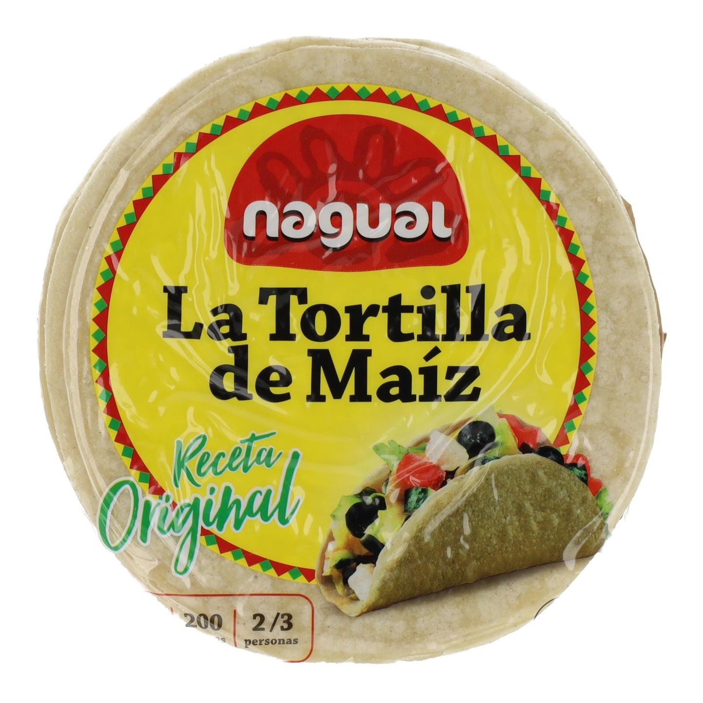 Tortillas de maíz sin gluten Nagual 8x20 g