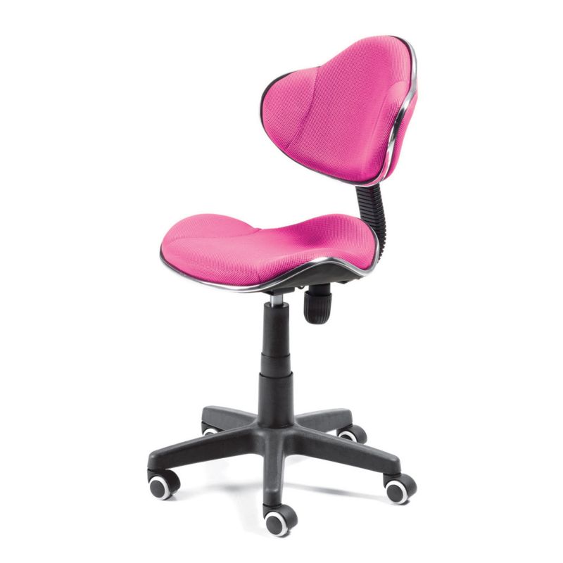 Silla De Estudio Juvenil Circus Resina, Rosa, 56 X 84-95,5 X 54_1
