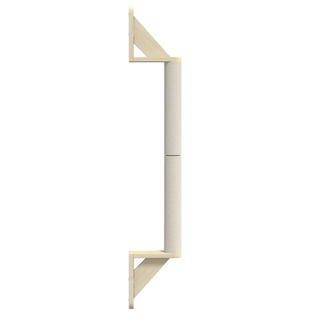 Vidaxl Poste Rascador De Pared Para Gatos Sisal 109 Cm_4