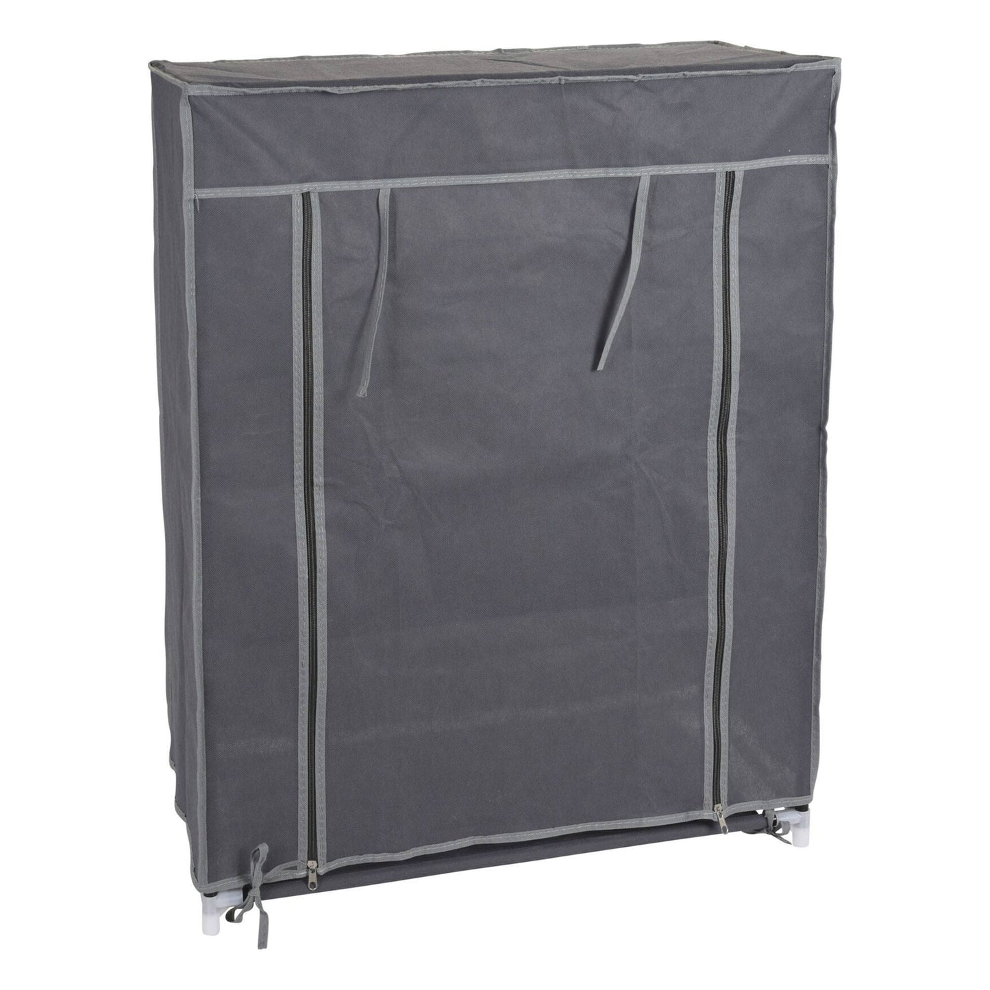 Well Home Caja De Almacenaje En Poliéster Color Gris 60x30x80cm_0