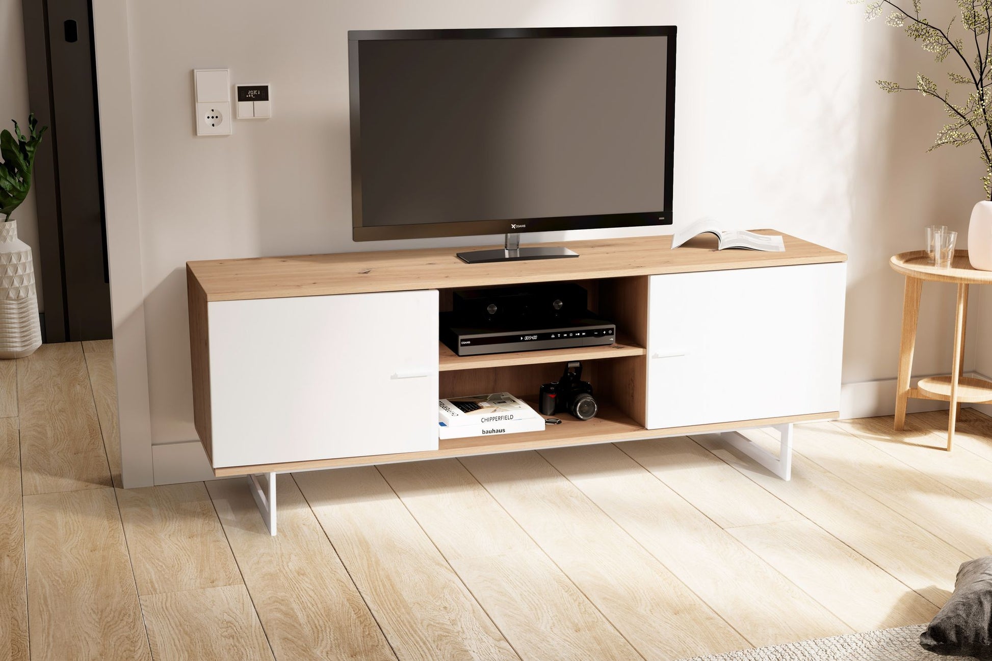 Mueble De Tv Amplio Y Práctico Modelo Wl6.823_2