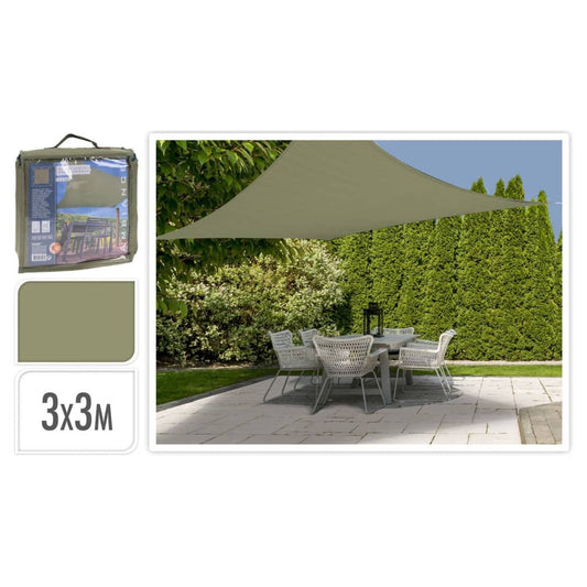 Progarden Toldo Cuadrado Verde 3x3 M_0