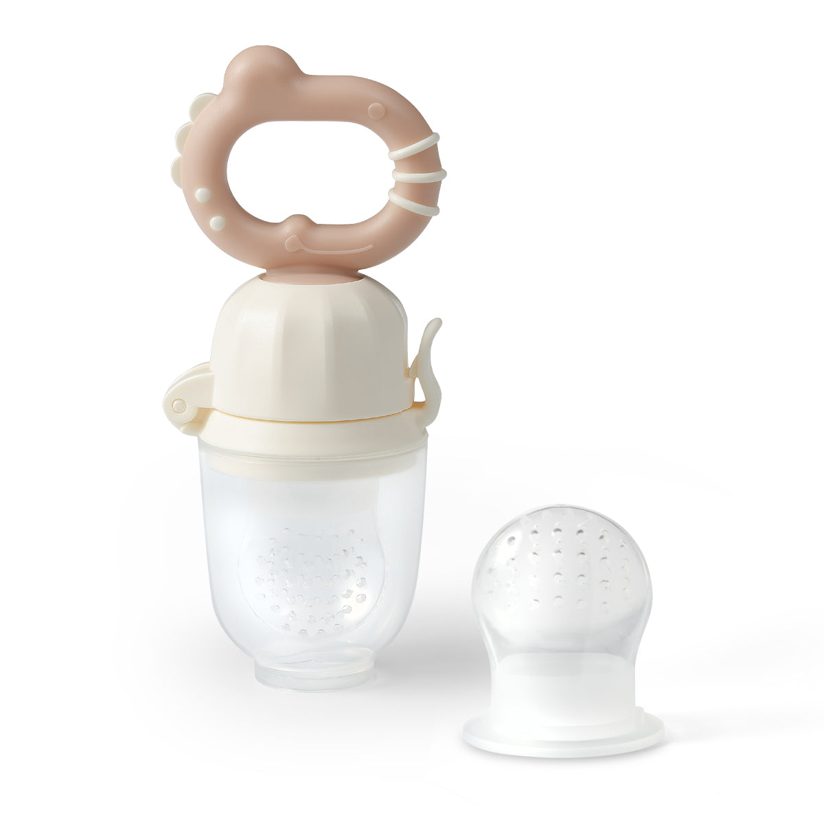 Alimentador Antiahogo Dino Beige Babyono_0