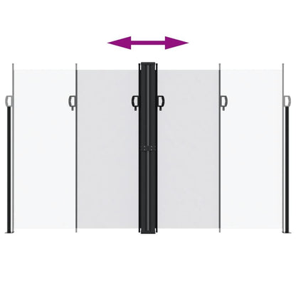 Vidaxl Toldo Lateral Retráctil Blanco 200x1200 Cm_4