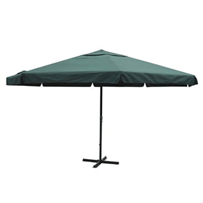 Vidaxl Sombrilla Aluminio Verde 500 Cm_0